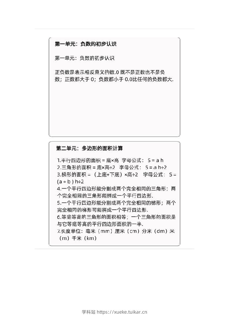 五年级数学上册苏教版课课贴-学科站